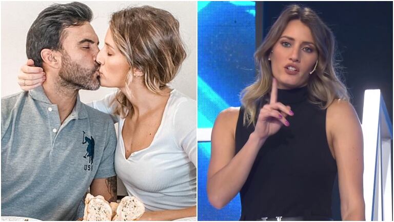 Mica Viciconte aseguró en Bienvenidos a bordo que no existen las malas palabras en su relación con Fabián Cubero
