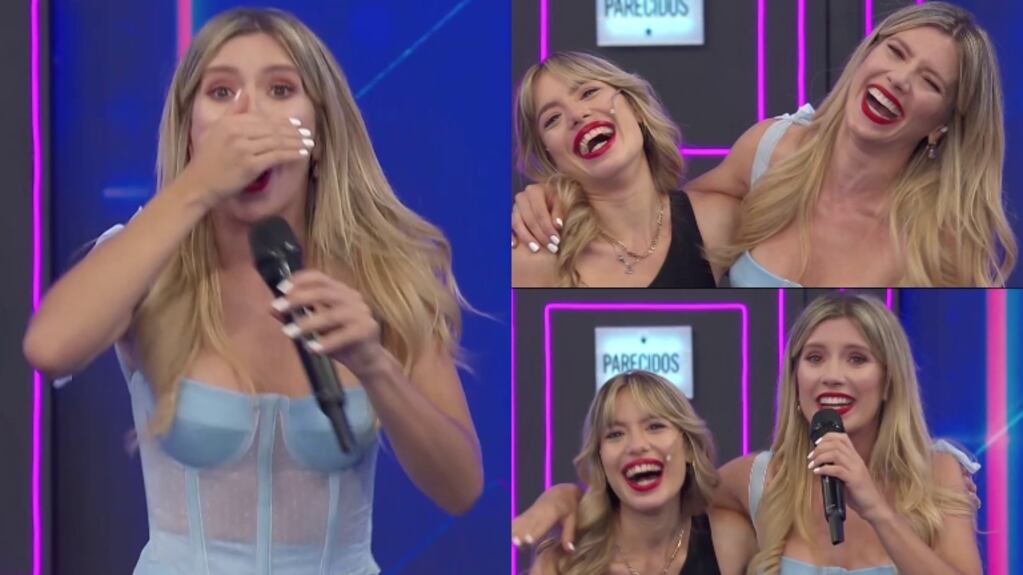 Laurita Fernández y su reacción al ver a una participante de Bienvenidos a bordo igualita a ella: "Encontré a mi doble en el mundo"