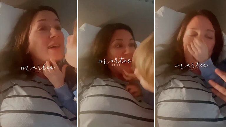 Paula Chaves y un divertido reclamo para su hijo