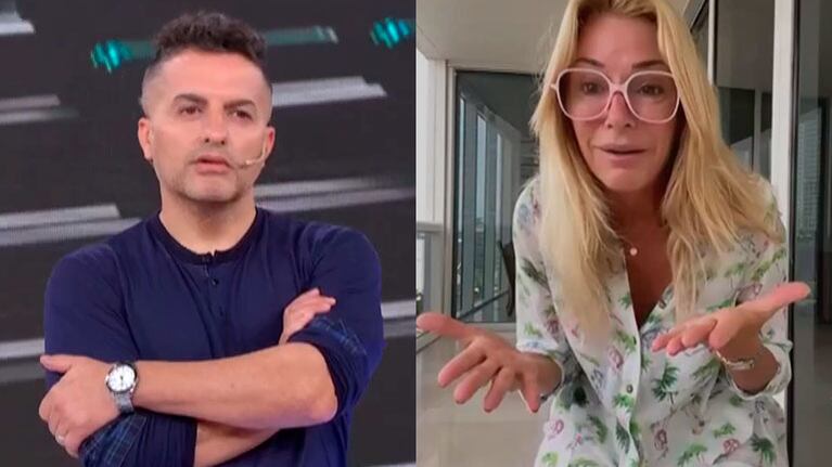 Ángel de Brito picante con Yanina Latorre por su vuelta a Argentina: "Si te gusta tanto Miami, quedate allá"