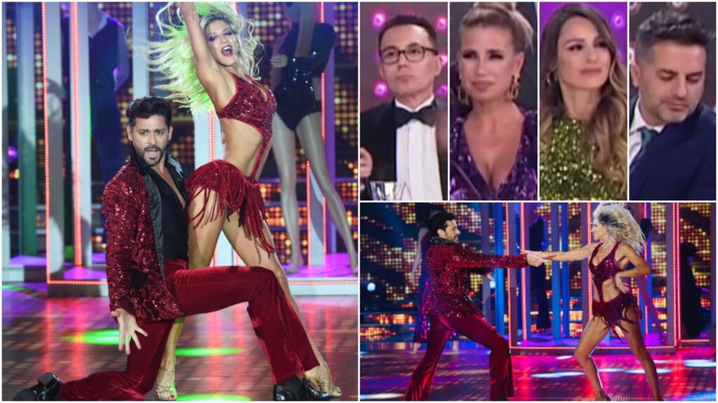 Hernán Piquín y Macarena Rinaldi debutaron en el Súper Bailando 