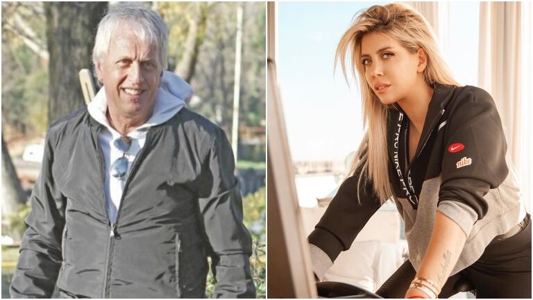 La llamativa respuesta de Andrés Nara en Siempre Show cuando le preguntaron si su hija Wanda es una buena persona