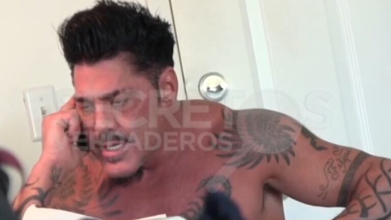 Apareció un video de Ricardo Fort peleando con su madre por plata