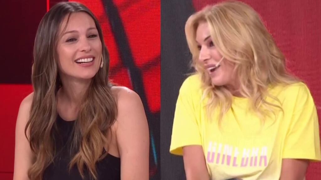 Picante reacción de Pampita cuando Yanina Latorre le dijo "si querés te hago pelota": "Si te animás"