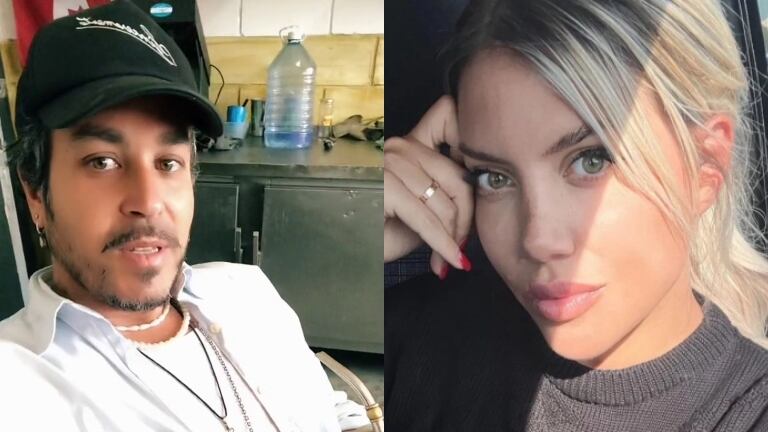 Así se conoceron Wanda Nara y su exnovio que está preso: "Me mintió diciendo que su auto se le había recalentado"