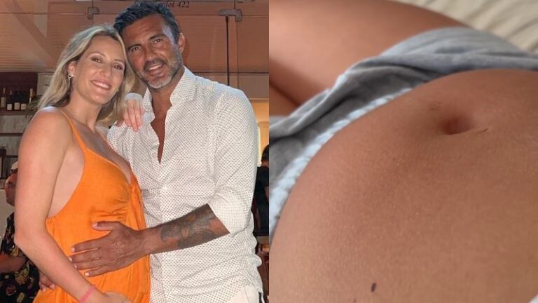 El video de Mica Viciconte de las "pataditas" de su hijo en su panza: "Que lindo poder sentirlo"