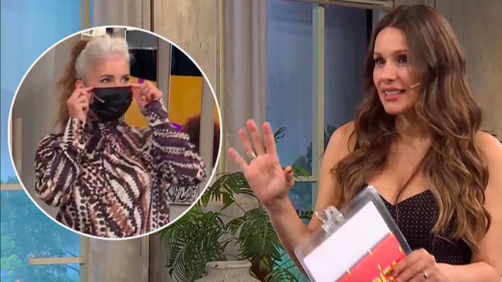 ¡Puede pasar! Cecilia Dopazo tuvo un inesperado percance en el arranque del programa de Pampita