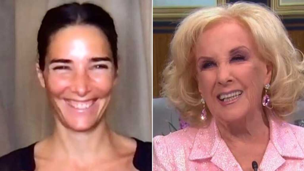 Mirtha Legrand felicitó a Juana Viale por su trabajo reemplazándola