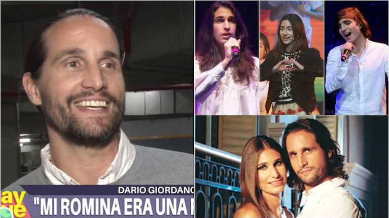 Darío Giordano habló tras el homenaje a Romina Yan: "Es hermoso recordarla y fue maravilloso"