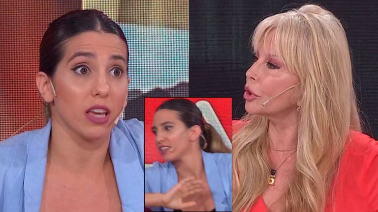 Cinthia Fernández acusó a Graciela Alfano de pegarle en un corte