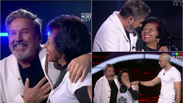 Ricardo Montaner fue sorprendido en La Voz Argentina por su profesora de piano de la infancia