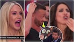 Cinthia Férnandez y Luciana Salazar, cara a cara en el Súper Bailando con Martín Baclini