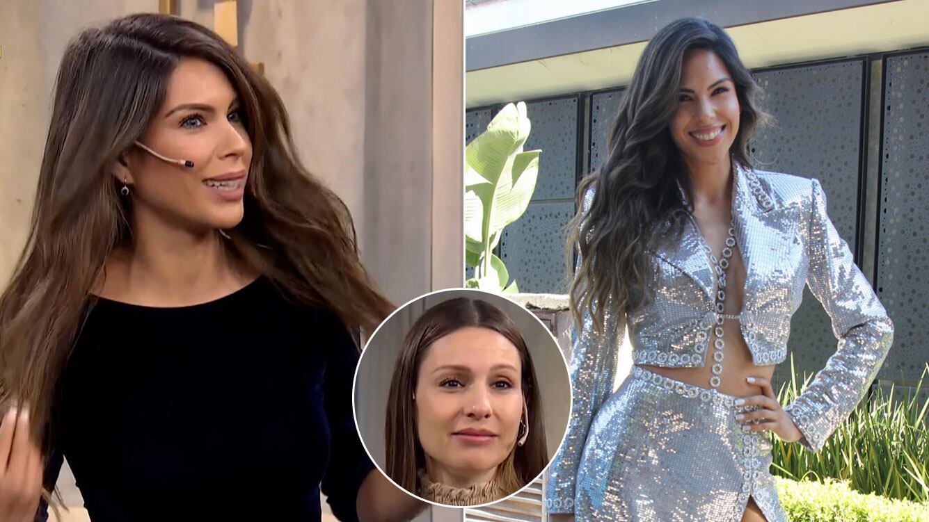 La espontánea confesión de Barby Franco a Pampita: "Estoy peinada así desde ayer, no me bañé"