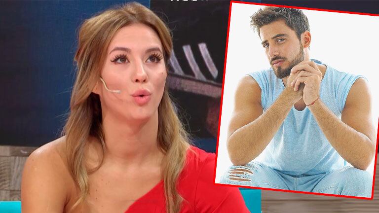 La reacción de Flor Vigna tras el destape sexy de Nico Occhiato