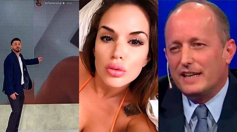 Pampito opinó fuerte del video íntimo de Martín Insaurralde con Sofía Clerici