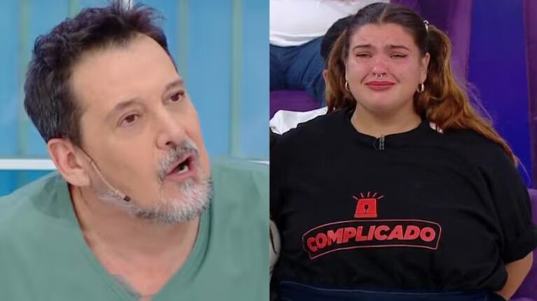 Sergio Verón explotó al aire y contó qué pasó con Marianella tras quedar eliminada de Cuestión de peso