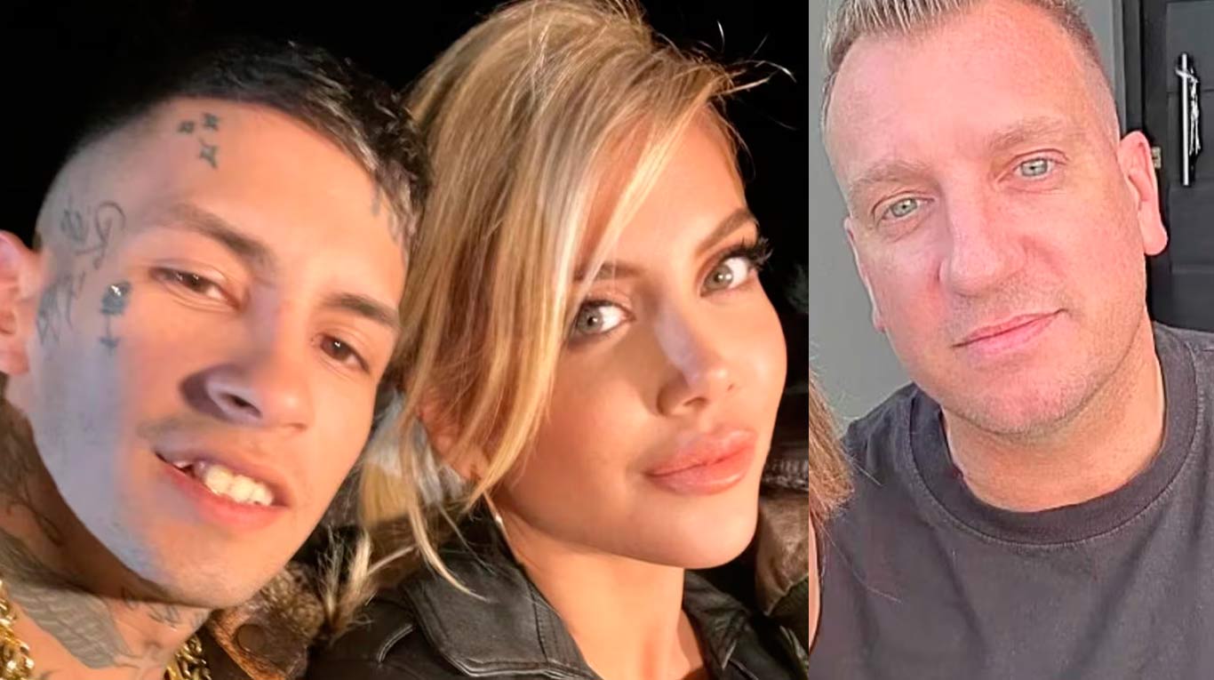 L-Gante contó cómo fue su encuentro con Maxi López frente a Wanda Nara