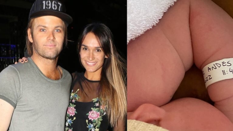 Nació Andes, la hija de Benjamín Amadeo y su pareja, Martina: "Un nivel de amor y emoción que desconocíamos"