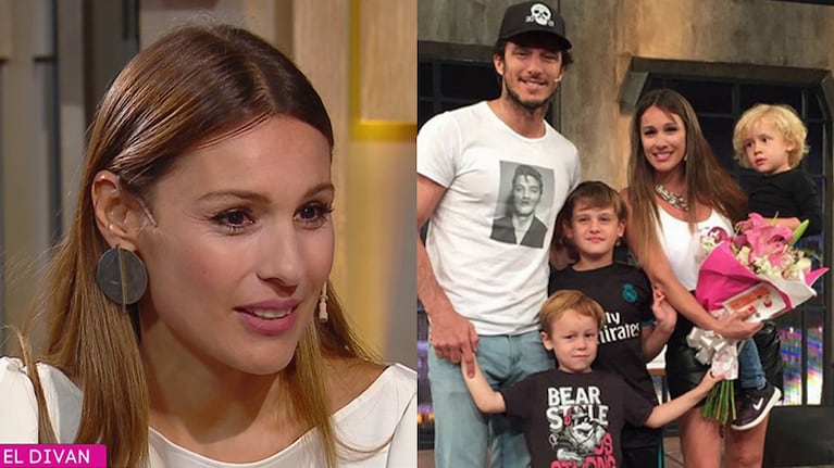 Pampita contó cómo fue la conversación con sus hijos y Pico Mónaco antes de convivir: "Hubo una charla con los chicos y lo invitamos a vivir con nosotros"
