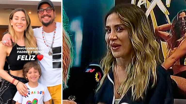 Jimena Barón habló de la foto buena onda con Daniel Osvaldo en un acto escolar de Momo