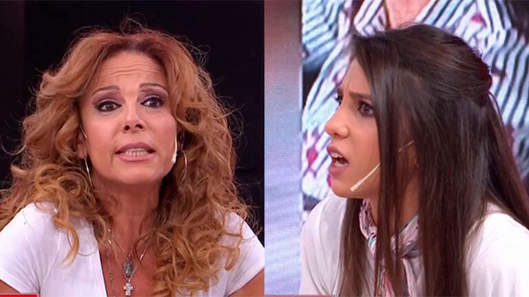 Duro ida y vuelta de Iliana Calabró con Cinthia Fernández en LAM