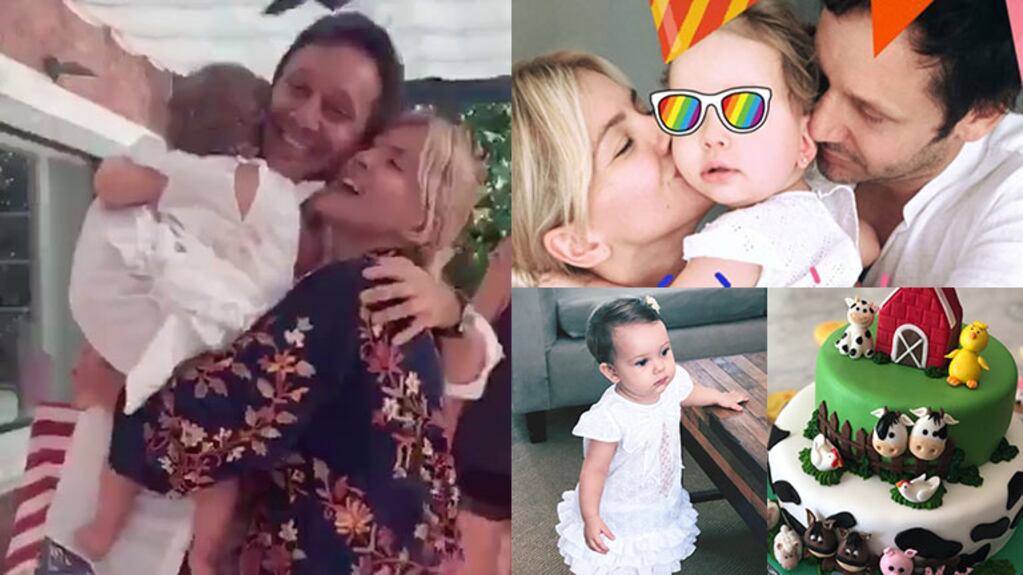 Las imágenes del cumpleaños de Magnolia, la hija de la China Suárez y Benjamín Vicuña