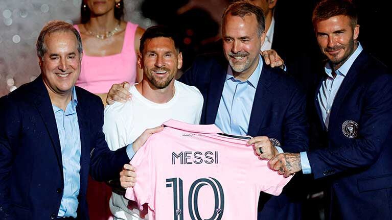 Así fue la presentación de Lionel Messi ante los hinchas del Inter de Miami