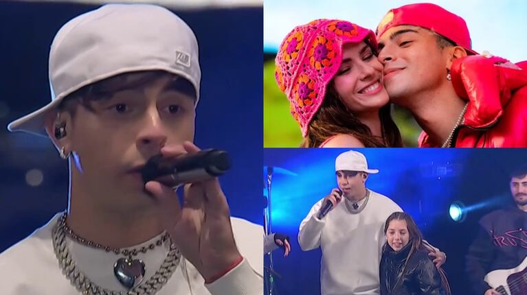 Un Sol para los Chicos: Rusherking abrió el show con el tema que le dedicó a la China y sorprendió a una fan