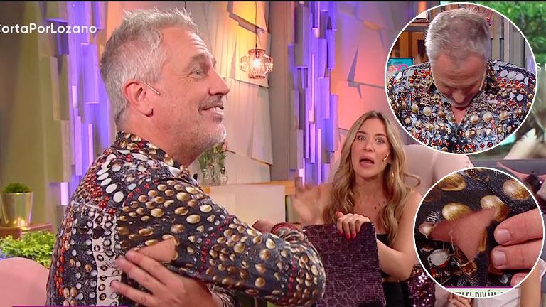 El insólito blooper de Marley con su camisa en Cortá por Lozano