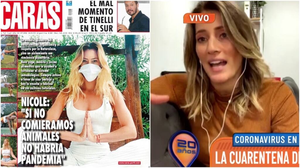 ¿Qué dijo Mica Viciconte tras la teoría de Nicole sobre el coronavirus y el consumo de carne?