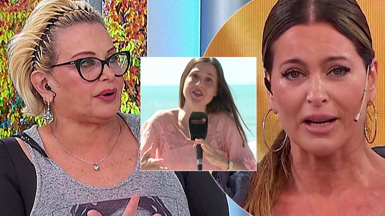 Filosa chicana de Carmen Barbieri a Karina Mazzocco tras su explosivo cruce