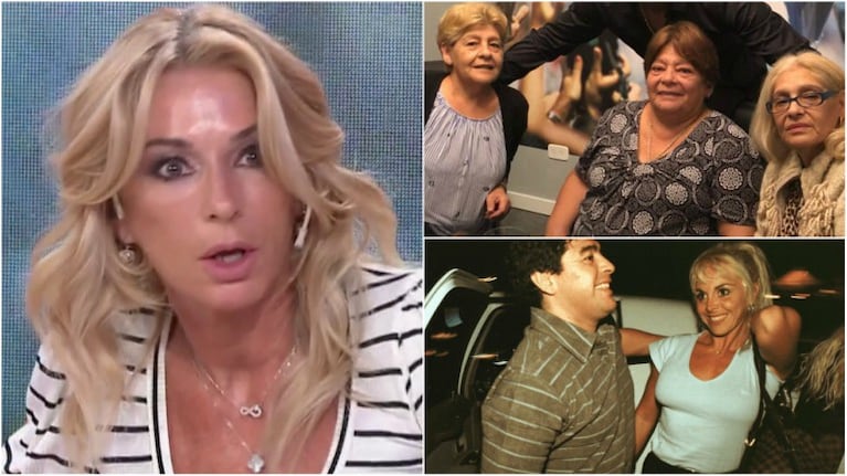 Yanina Latorre habló del conflicto entre las hermanas de Maradona y Claudia: "Se pusieron locas porque no quisieron comprarles carteras"
