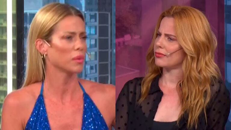 Nicole Neumann y Agustina Kämpfer: tenso cruce de miradas por el debate sobre el aborto