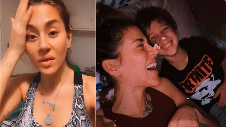Jimena Barón hizo su catarsis en las redes por la cuarentena 