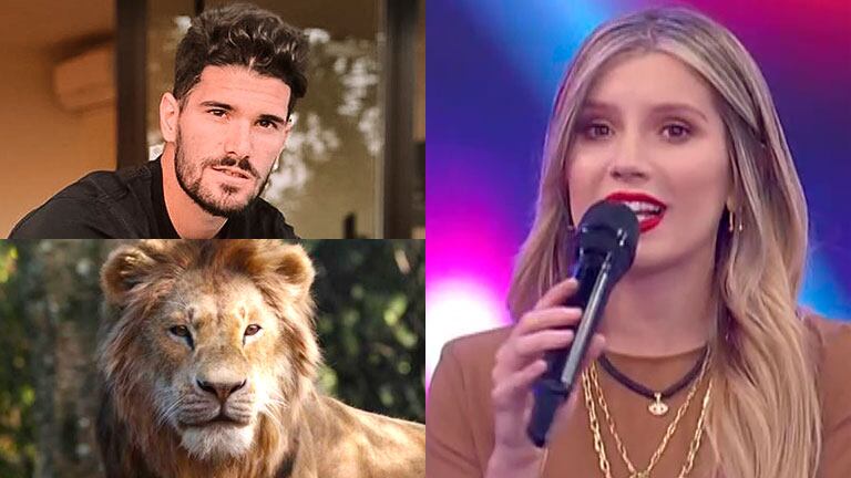 El “parecido” de Rodrigo de Paul desconcertó a Laurita Fernández