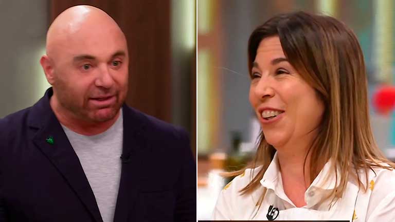 La divertida queja de María O´Donnell a Germán Martitegui en MasterChef