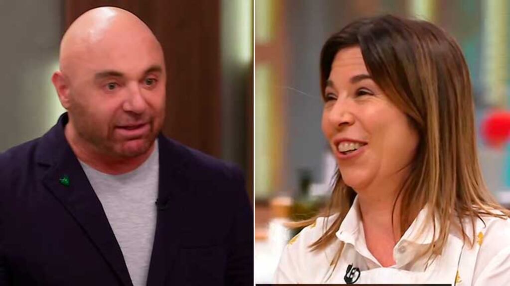 La divertida queja de María O´Donnell a Germán Martitegui en MasterChef