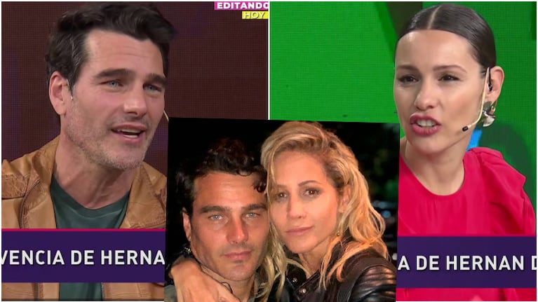 Pampita indagó a Hernán Drago en Pampita Online sobre su exmujer, con quien convive: "¿Ella comenzó una relación?"