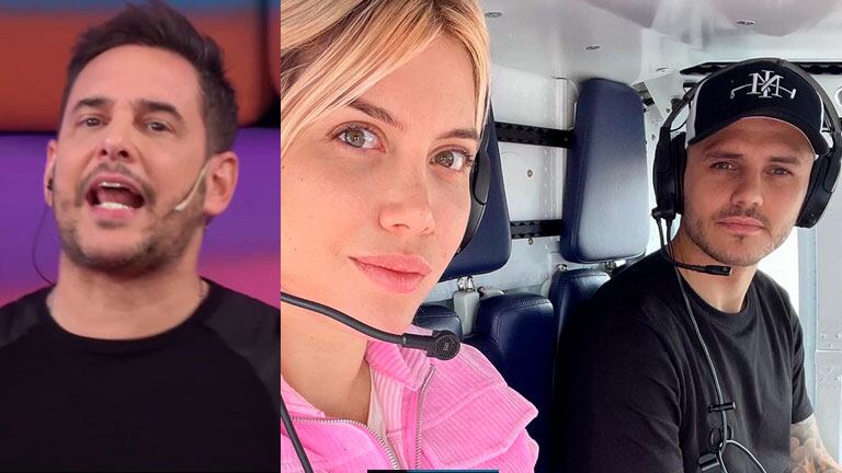 La chicana de Rodrigo Lussich a Mauro Icardi por su aniversario de casado con Wanda Nara