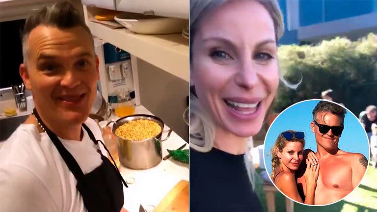 La buena onda entre Jimena Cyrulnik y Lucas Kirby en el cumpleaños de su hijo, a días de blanquear la separación