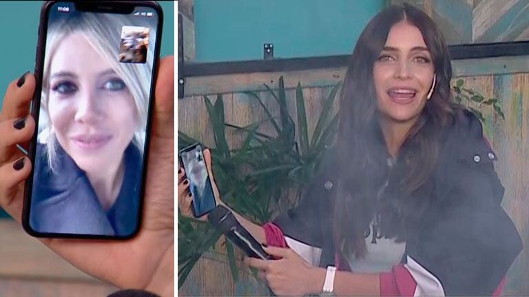 Zaira y Wanda Nara blanquearon en vivo el motivo de su última discusión