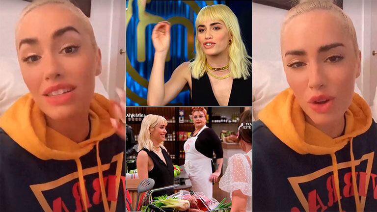 La reacción de Lali tras revolucionar las redes con su paso por MasterChef Celebrity