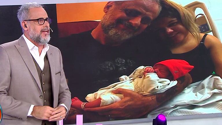 Jorge Rial dio detalles en Intrusos de la primera noche de Morena con su bebé