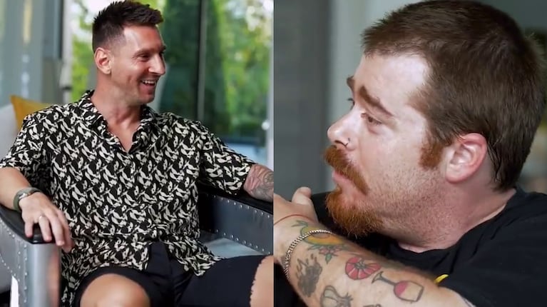 Migue Granados criticó a Lionel Messi diciéndole que su tatuaje era feo y el ídolo se la devolvió con todo