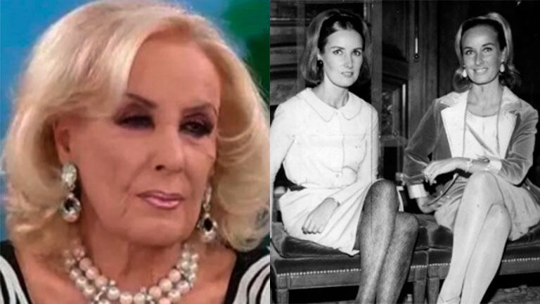Lussich contó cómo se enteró Mirtha Legrand de la muerte de su hermana Goldie