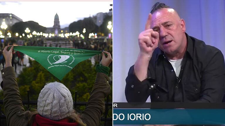 Controversiales declaraciones de Ricardo Iorio contra las mujeres pro aborto: "Nunca encontraron un macho proveedor como yo"
