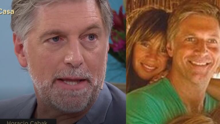 Horacio Cabak, sobre su escándalo mediático con Verónica Soldato: "Vivo en mi casa con mi mujer y mis hijos"