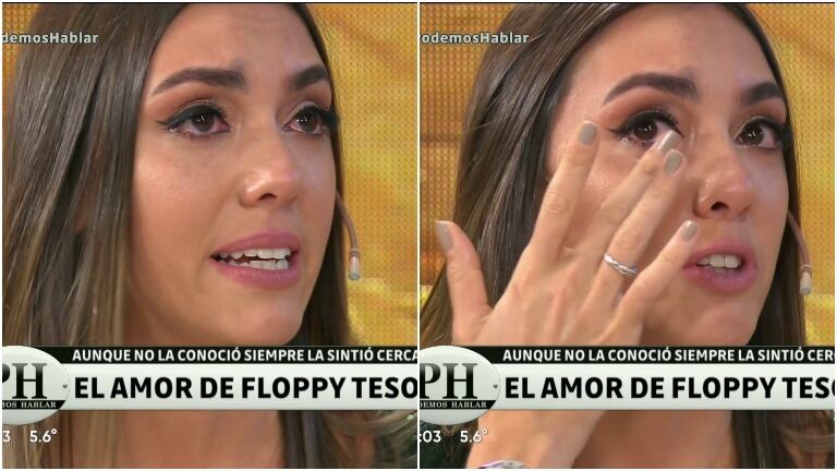 Floppy Tesouro se quebró en PH, podemos hablar al hablar de su abuela