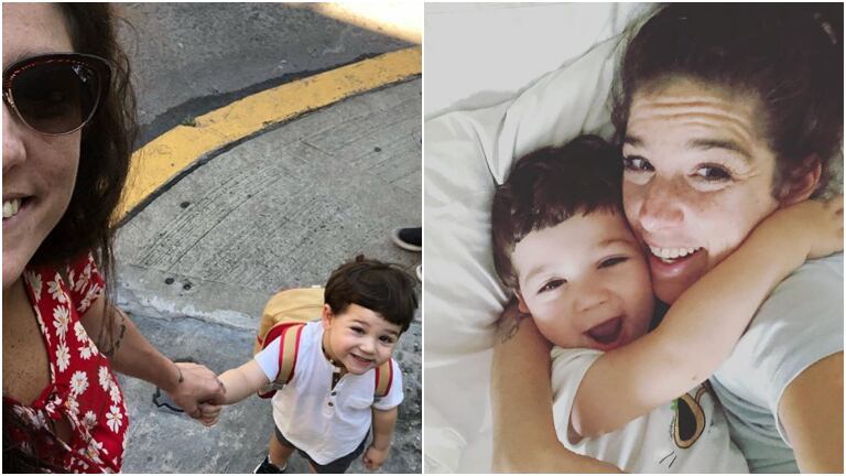 El divertido video de Toribio, el hijo de Juana Repetto... ¡no quiere que vaya a su primer día de jardín!: "Voy a ir solo"