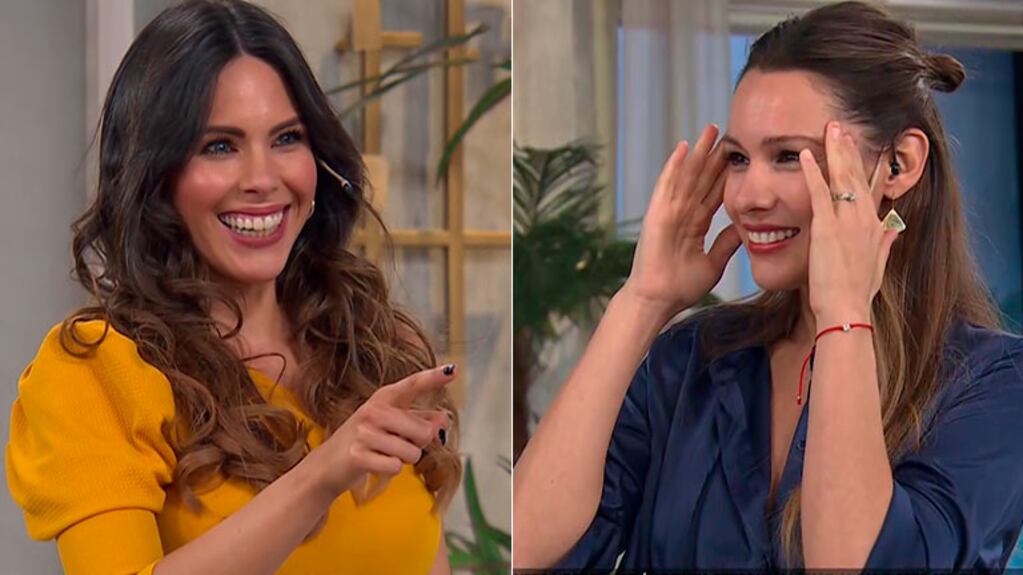 La reacción de Pampita cuando Barby Franco le contó que su hacker le escribió